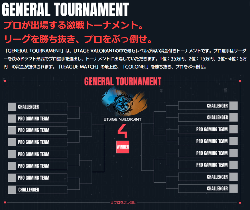 UTAGE GENERAL TOURNAMENT